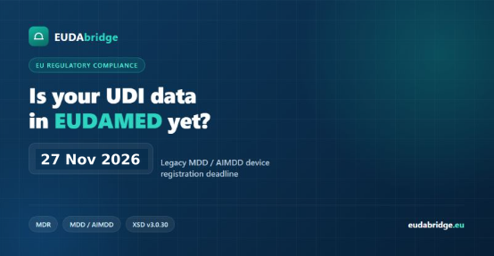 Is Your UDI Data in EUDAMED Yet?